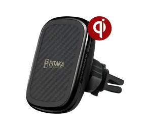 Pitaka MagMount Qi Wireless Air Vent Mount / magnetický držák do větrací mřízky s bezdrátovou nabíječkou Qi