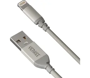 YENKEE YCU 611 USB 2.0 na Lightning kabel bílá / délka 1m / 2.4A