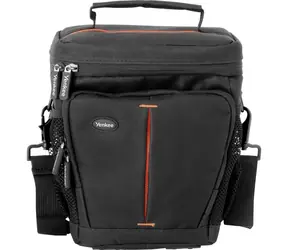 YENKEE YBC 520BK pouzdro na zrcadlovku Canyonlands L černo-oranžová / 14.5 x 12 x 22cm