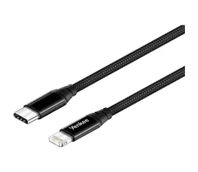 YENKEE YCU 631 USB-C na Lightning kabel černá / délka 1m / 3A
