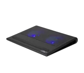 Riva Case 5557 černá / chladicí podstavec pod notebooky 17.3" / 2 ventilátory / Rozměry 360x45x280 mm