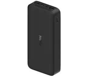 Xiaomi Mi Redmi 18W Fast Charge 20000mAh černá / Power Bank / 2x USB / 5V & 9V & 12V
