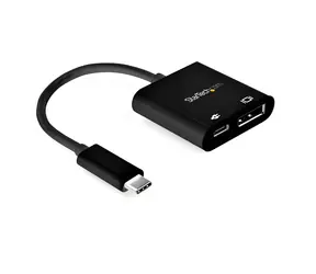 StarTech adaptér USB-C na DisplayPort & Power Delivery USB-C 60W černá / 8K 60Hz / 4K 120Hz / HBR3