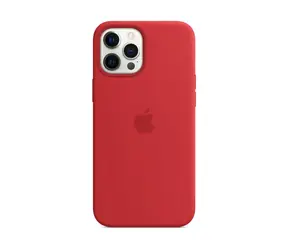 Apple silikonový kryt s MagSafe pro iPhone 12 Pro Max červená