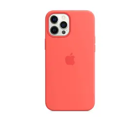 Apple silikonový kryt s MagSafe pro iPhone 12 Pro Max růžová