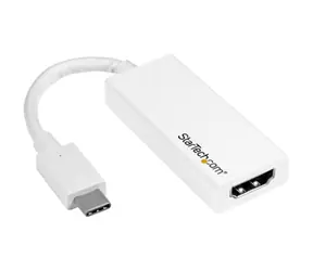 StarTech adaptér USB-C na HDMI bílá / 4K 60Hz 