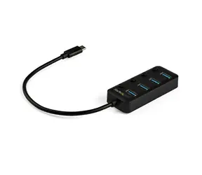StarTech USB-A Hub 4 porty černá / 4x USB-A / 5 Gbs