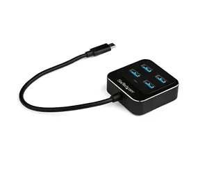 StarTech USB-A Hub 4 porty černá / 4x USB-A / 10 Gbs 