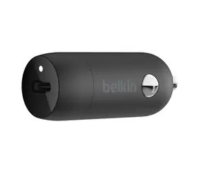 Belkin 20W Power Delivery nabíječka do auta / 20W USB-C / 5V / černá
