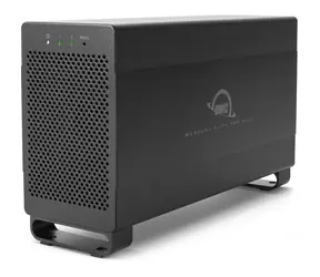 OWC Mercury Elite Pro Dual / dokovací stanice pro HDD / 2x 2.5"+2x 3.5" SATA III / 1x USB 3.1 / 2x Thunderbolt 2 / RAID