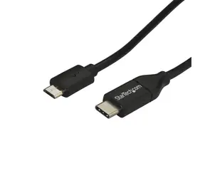 StarTech kabel USB-C na MicroUSB černá / 480 Mbps / Thunderbolt 3 / 2m