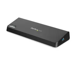 StarTech USB3DOCKHDPC dokovací stanice černá / 4x USB-A / 1x USB-B / 1x HDMI / 1x DisplayPort  / 1x RJ-45
