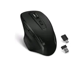 CONNECT IT Dual SmartSwitch bezdrátová myš černá / optická / 1600DPI / 6 tlačítek / 2.4GHz / 1xAA