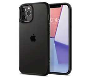 Spigen Ultra Hybrid ochranný kryt pro Apple iPhone 12 & 12 Pro černá