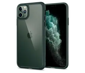 Spigen Ultra Hybrid ochranný kryt pro Apple iPhone 11 Pro zelená