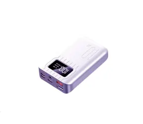 Viking VGO10W 10000mAh bílá / Power banka / Lightning & USB-C & microUSB / výstup 2x USB / 5V / max. 3A