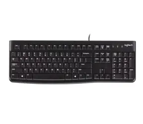Logitech K120 US černá / klávesnice / drátová / USB kabel