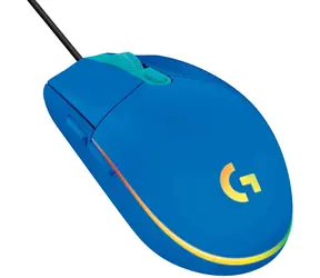 Logitech G203 Lightsync modrá / herní drátová myš / 8000 DPI / 6 tlačítek / RGB Lightsync / 2.1m