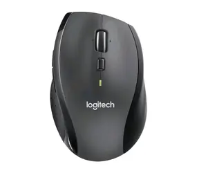 Logitech Marathon M705 šedá / bezrátová myš / Optický senzor / 1000 DPI / 7 tlačítek / 2.4 GHz 