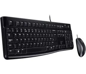 Logitech Desktop MK120 DE černá / Klávesnice a myš / DE verze / USB