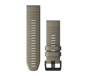 Garmin silikonový řemínek QuickFit 26 Dark Sandstone