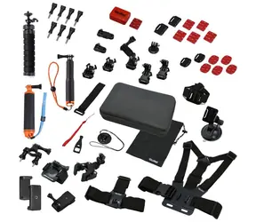 Rollei XL sada příslušenství pro outdoor / 49ks pro kamery ROLLEI a GoPro
