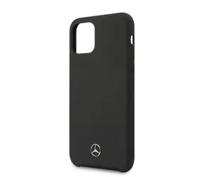 Mercedes Liquid Silikonový Kryt pro Apple iPhone 11 Pro černá