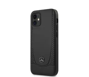 Mercedes Leather Urban Kryt pro Apple iPhone 12 mini černá