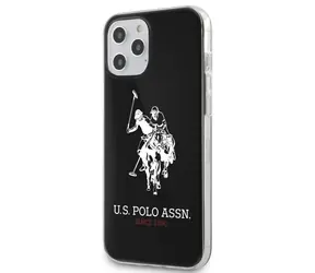 U.S. Polo PC & TPU Big Horse Kryt pro Apple iPhone 12 Pro Max černá