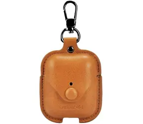 TERRATEC AirBox shape fixed Light Brown / Pouzdro pro Apple AirPods 1 & 2