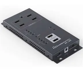 Rozbaleno . PremiumCord HDMI matrix switch s audiem / Rozlišení 4Kx2K / 4 vstupy / 2 výstupy / rozbaleno