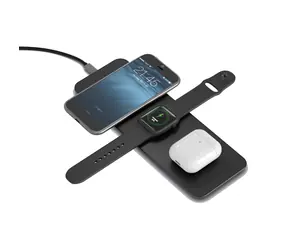 TERRATEC ChargeAir All černá / bezdrátová nabíječka / 10W / telefon & Apple Watch & Apple AirPods