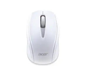 Acer G69 bílá / bezdrátová optická myš / 1600 DPI / 2.4 GHz / 3 tlačítka 