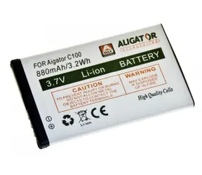 ALIGATOR C100 baterie pro V710 a C100 / Li-Ion / 800 mAh / originální