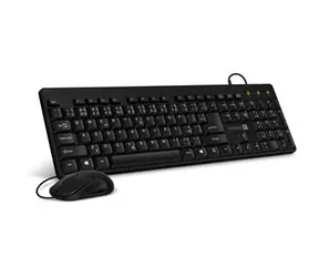 CONNECT IT CKM-4000-CS Combo černá / Set klávesnice + myši / CZ layout / USB 2.0 / 1000 DPI
