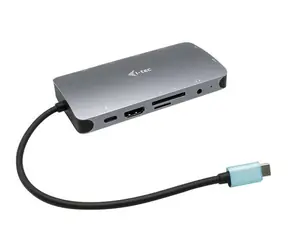 i-tec USB-C Metal Nano Dock 100W / dokovací stanice / 1x HDMI / 1x VGA / 1xUSB-C & 3x USB3.0 / LAN / 3.5mm jack