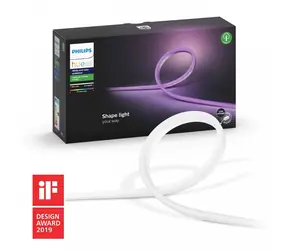 Philips Hue BT LED pásek 1x19W 5m + adaptér / venkovní LED pásek / 900lm / RGB / IP67