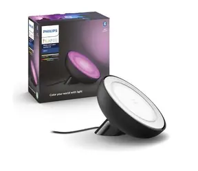 Philips Hue Bloom BT 1x7.1W RGB černá / LED stolní přenosná lampička / 500lm / 2000-6500K