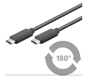 PremiumCord propojovací kabel USB 3.1 konektor C samec - USB 3.1 konektor C samec 0.5m