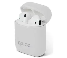 Epico Silicone cover Airpods pro bílá / pouzdro pro sluchátka