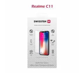 SWISSTEN ochranné temperované sklo 2.5D pro REALME C11