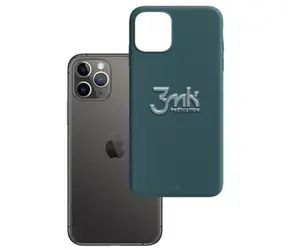 3mk Matt Case Kryt ochranný pro Apple iPhone 11 Pro lovage-tmavě zelená