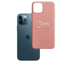 3mk Matt Case Kryt ochranný pro Apple iPhone 12 & 12 Pro lychee-růžová