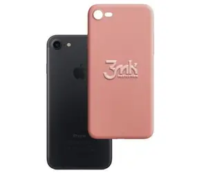 3mk Matt Case Kryt ochranný pro Apple iPhone 7 & 8 & SE (2020) lychee-růžová