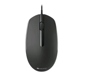 CANYON M-10 černá / Optická myš / 1000 DPI / 3 tlačítka / USB / 1.5 m