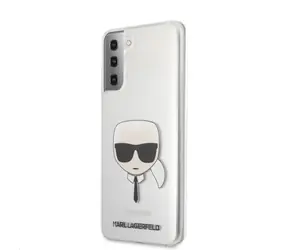Karl Lagerfeld PC&TPU Head Kryt pro Samsung Galaxy S21+ transparentní