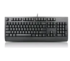 Lenovo Preferred Pro II černá / drátová klávesnice / CZ layout / 1x USB-A 2.0 / kabel 2m