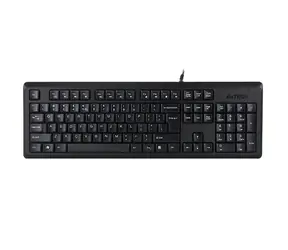 A4tech KR-92 US Černá / Drátová klávesnice / US / USB / 1.5 m