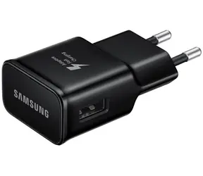SAMSUNG napájecí rychlonabíjecí adaptér 15W černá / USB-A / 9V / 2A / bez kabelu