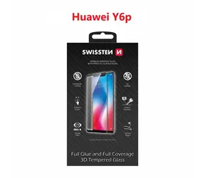 SWISSTEN Ultra Durable 3D FULL GLUE Glass pro HUAWEI Y6p černá